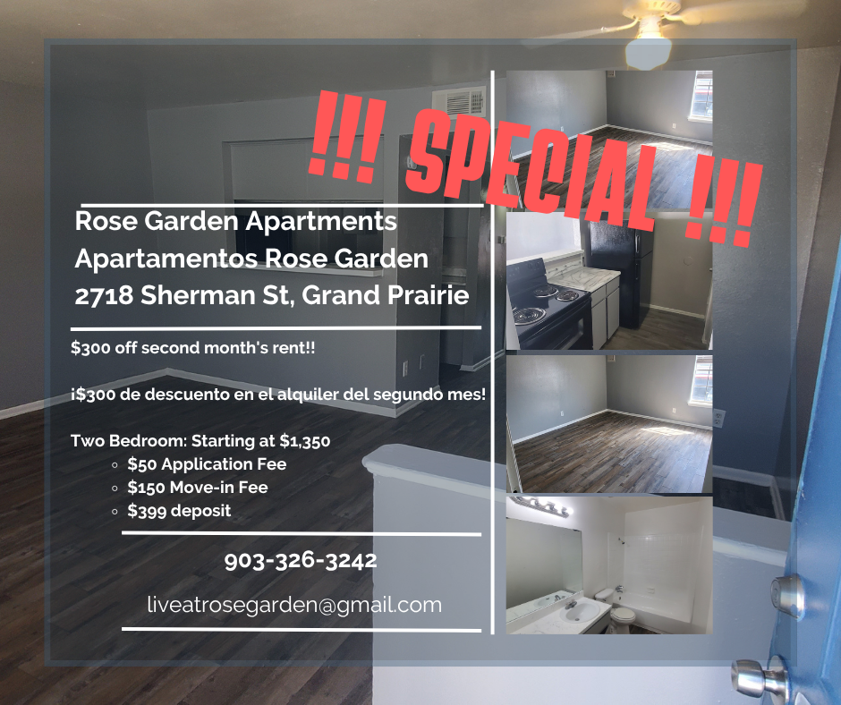 Grand Prairie Apartment: 2718 Sherman St