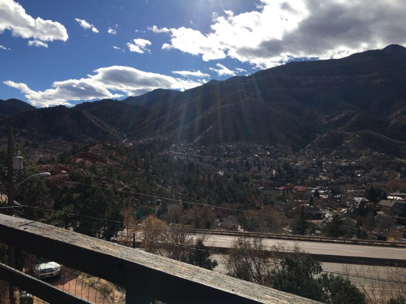 Manitou Springs Apartment: 15 Geneva Trail
