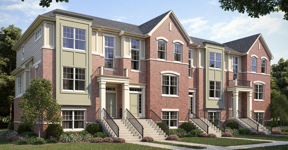 Vernon Hills Townhome: 1245 Danforth Ct