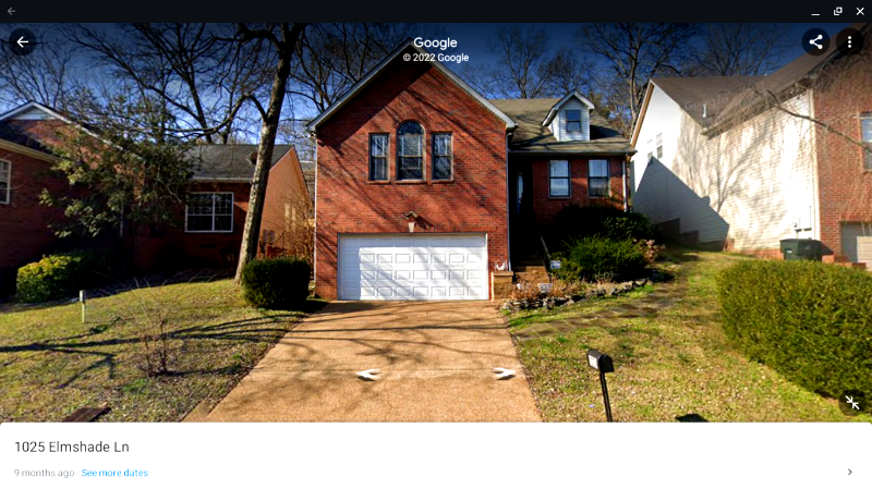 Nashville House: 1025 Elmshade Ln