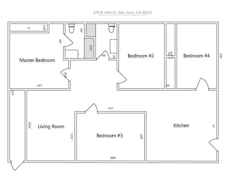 San Jose Multiplex: 575 N 10th St.