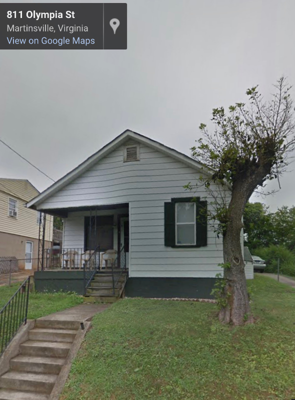 Martinsville House: 811 Olympia Street