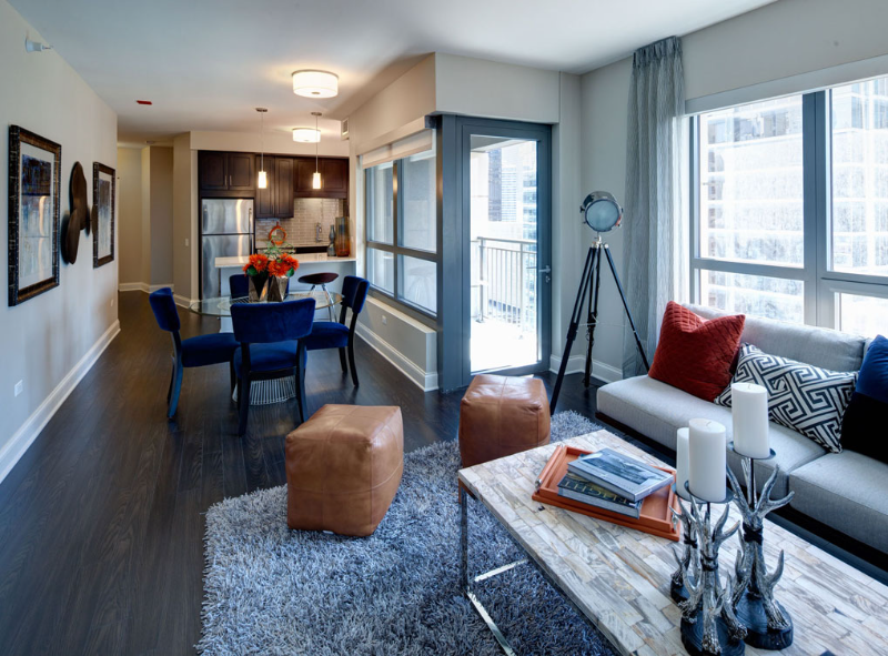 Chicago Apartment: 65 W Hubbard St