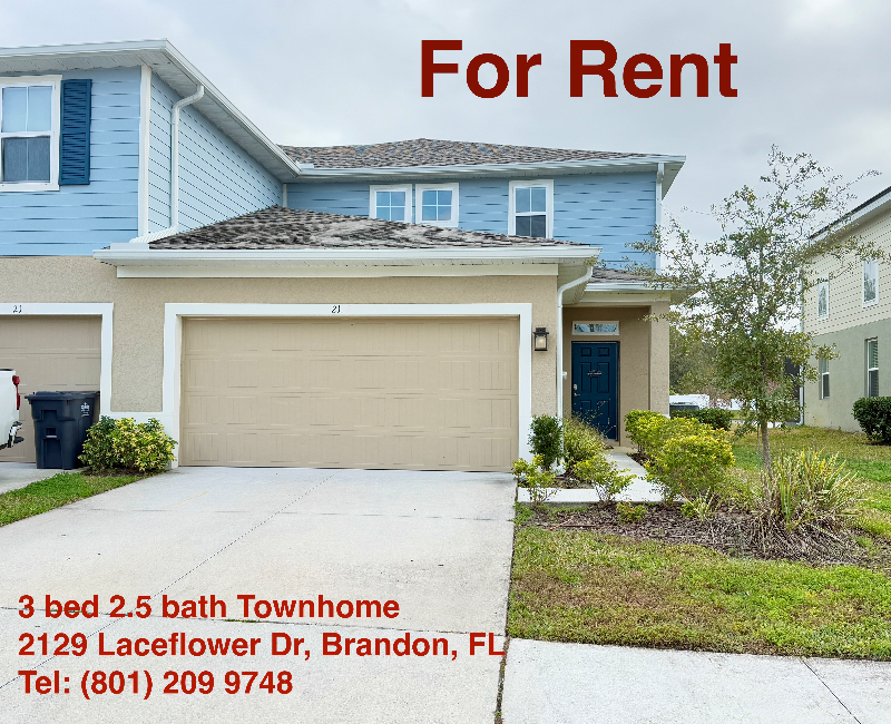 Brandon Townhome: 2129 Laceflower Dr