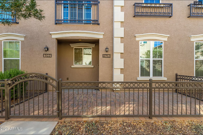 Gilbert Townhome: 4762 E Portola Valley Dr
