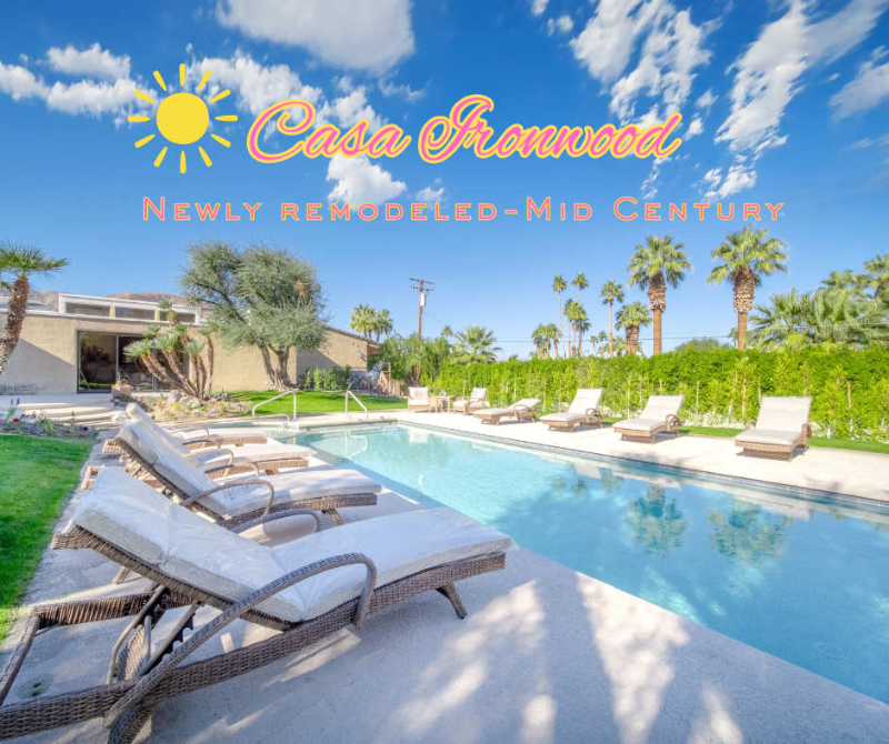 Palm Desert House: 73310 Ironwood St