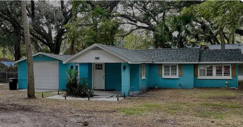 New Port Richey House: 7437 Walnut Street