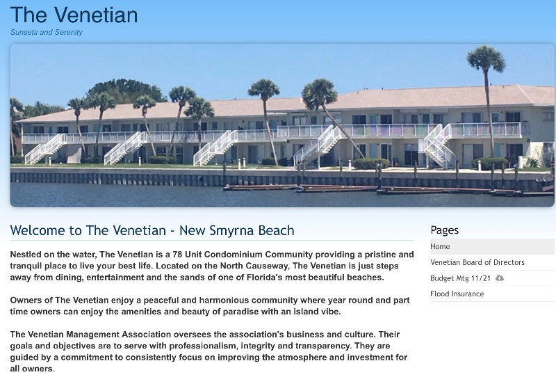 New smyrna beach Condo: 335 n Causeway