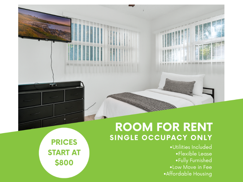 Orlando Single Room: 417 Tampa Ave