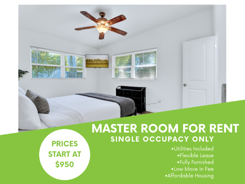 Orlando Single Room: 417 Tampa Ave