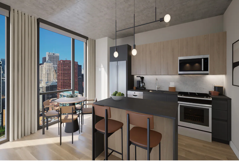 Chicago Condo: 124 W Polk