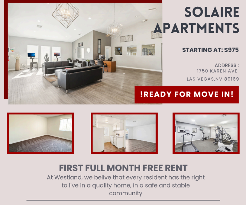 Las Vegas Apartment: 1750 Karen Ave