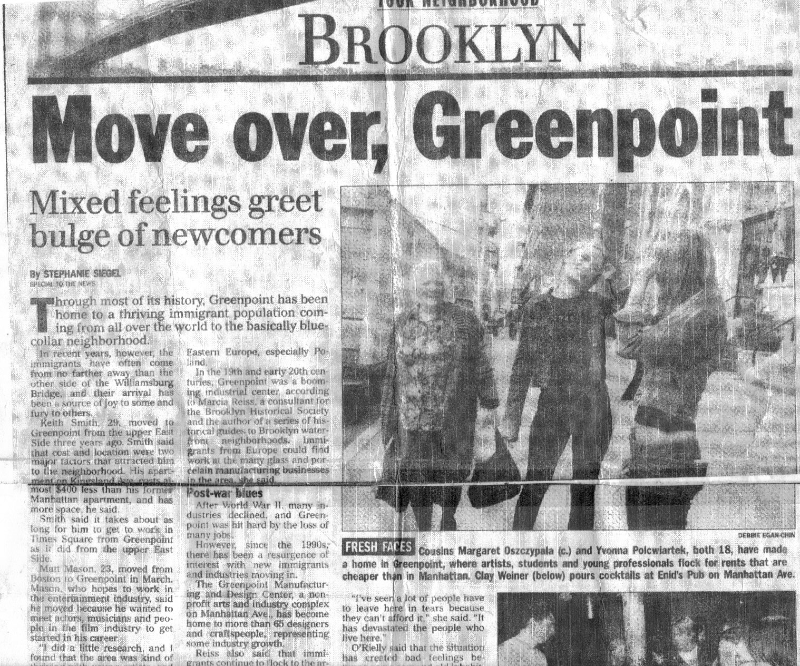 greenpoint - brooklyn Multiplex: 120 india str