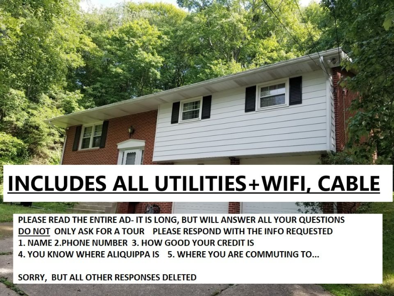 aliquippa House: 1710 wade st. ext