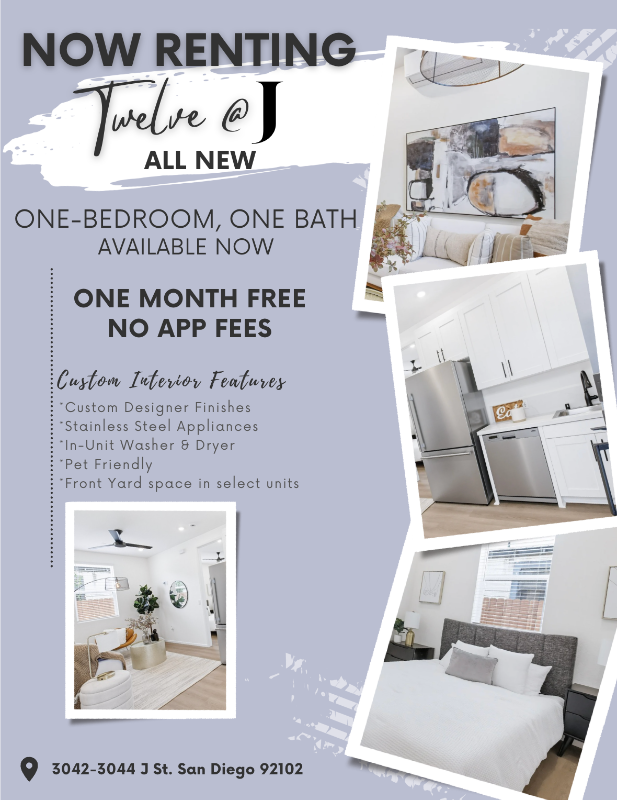 San Diego Apartment: 3042-3044 J St.