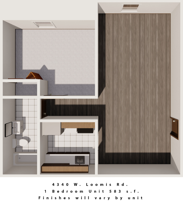 Greenfield Apartment: 4340-4344-4348-4352-4356 W. Loomis Rd.