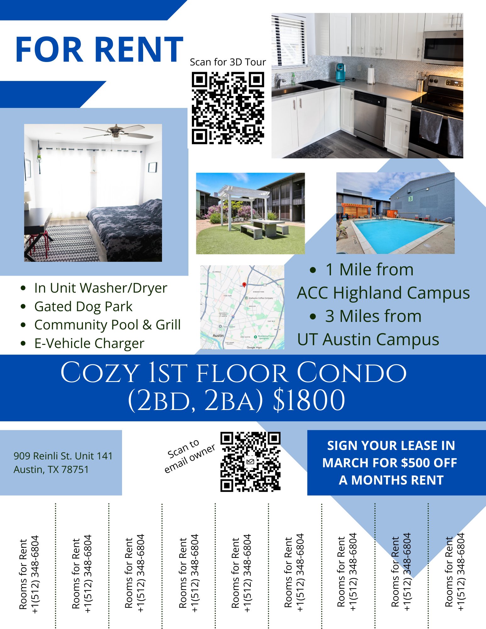 austin Condo: 909 reinli