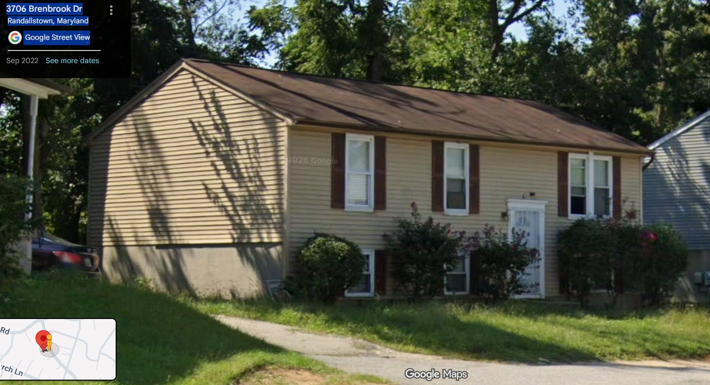 RANDALLSTOWN House: 3706 Brenbrook Drive