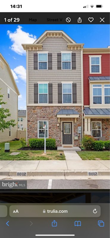 Glen Burnie Townhome: 8012 Elton St
