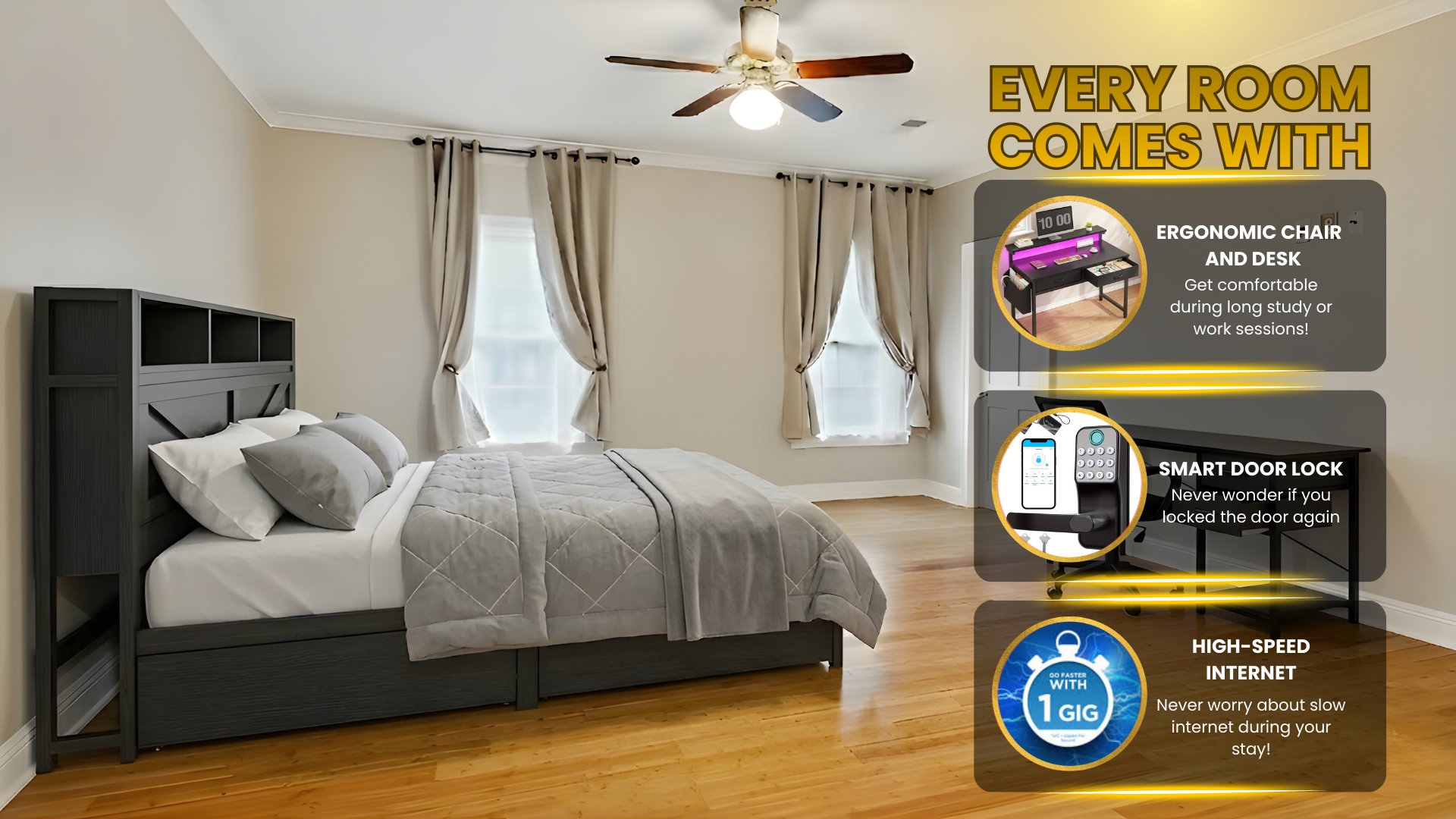 slidell Single Room: 126 rue de la paix