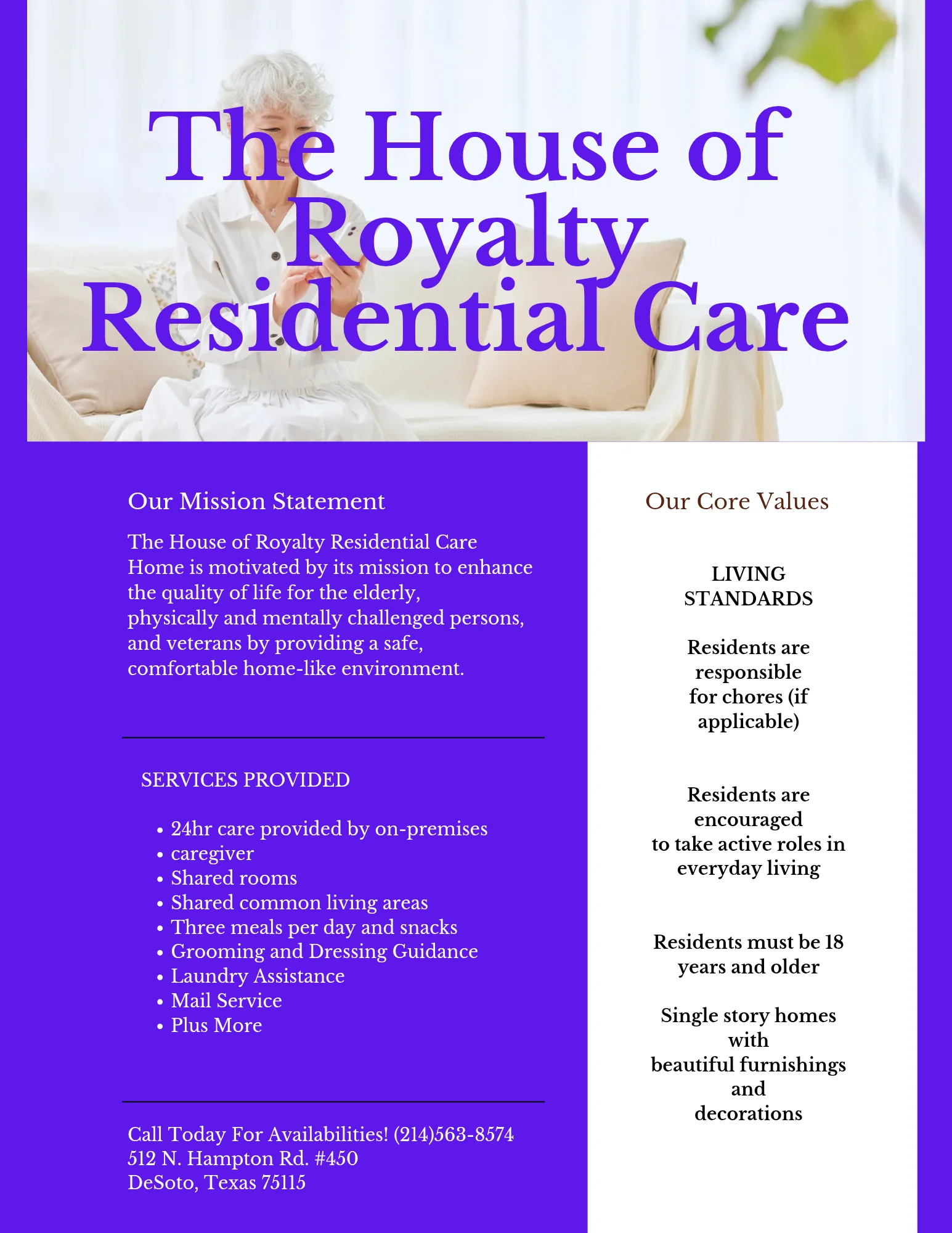 DeSoto House: 512 N. Hampton Rd