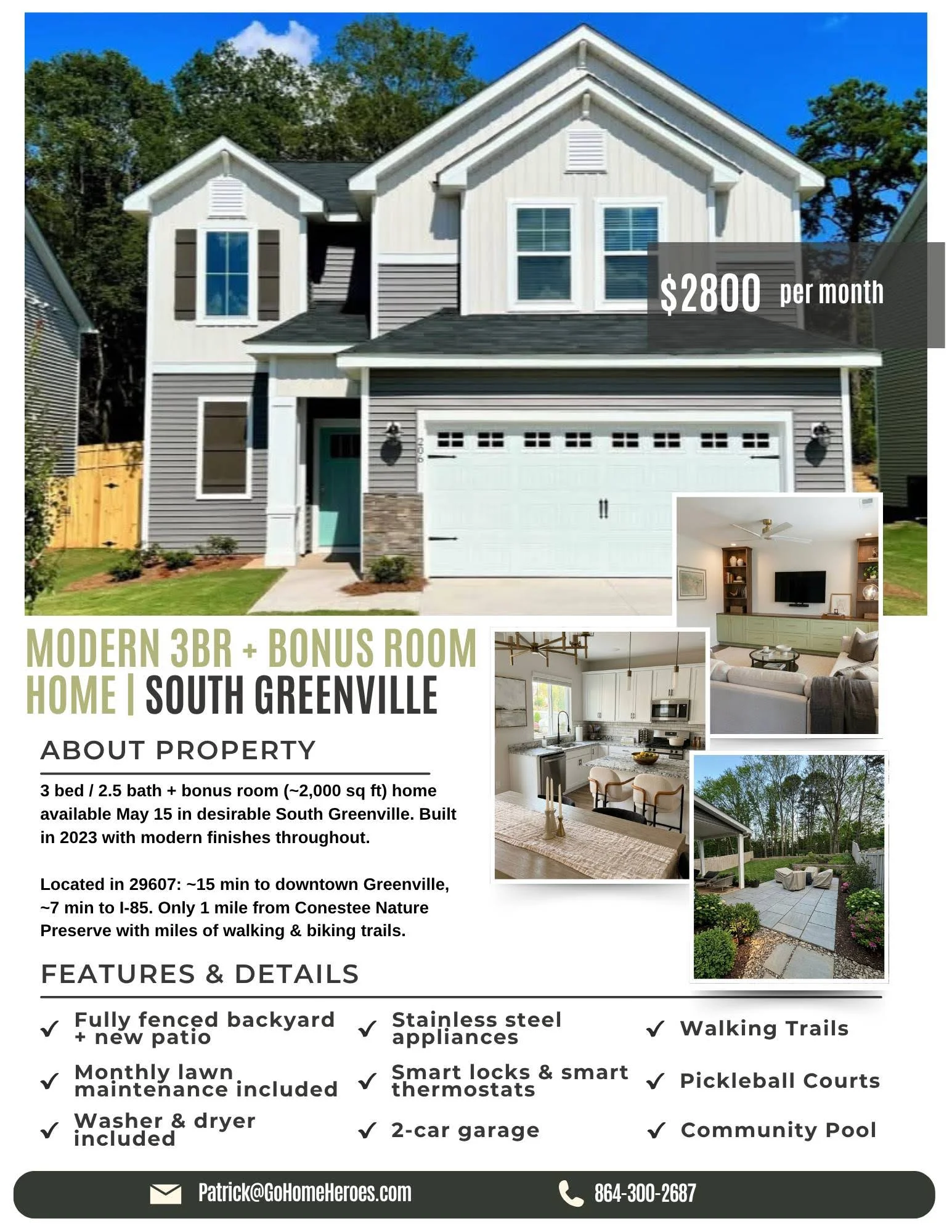 Greenville House: 206 Ridgepark Ln