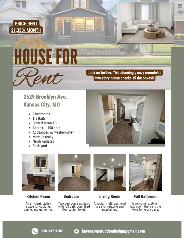 Kansas City House: 2529 Brooklyn Ave