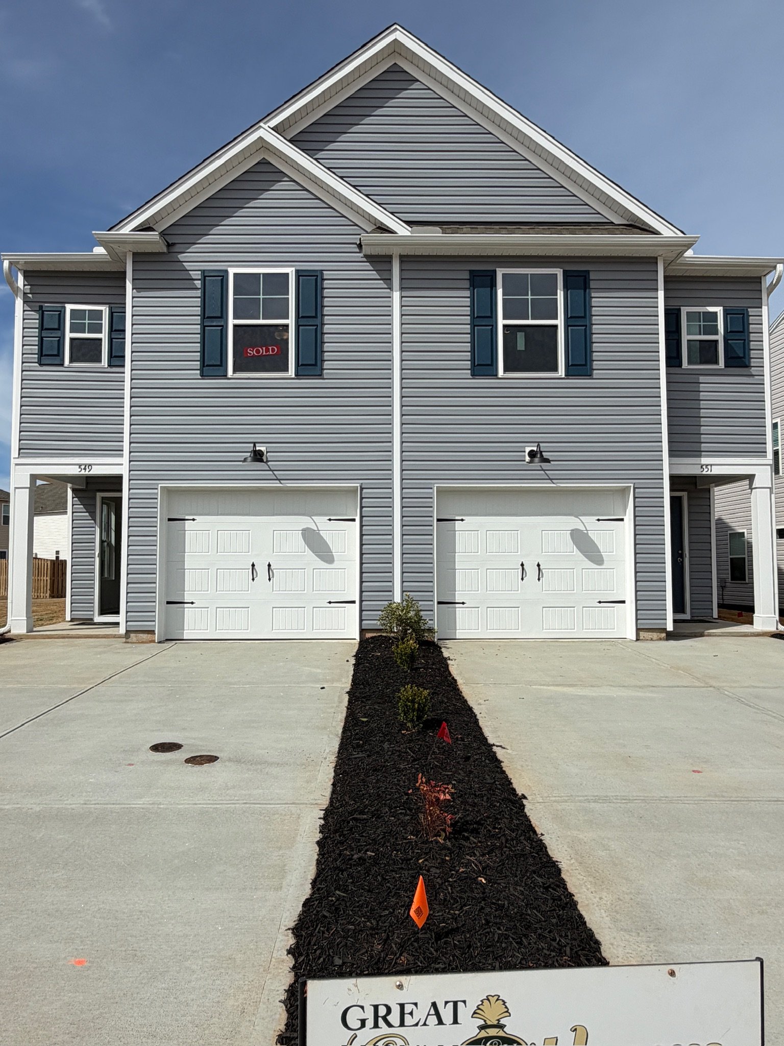 Pendleton Townhome: 551 Seaborn Circle