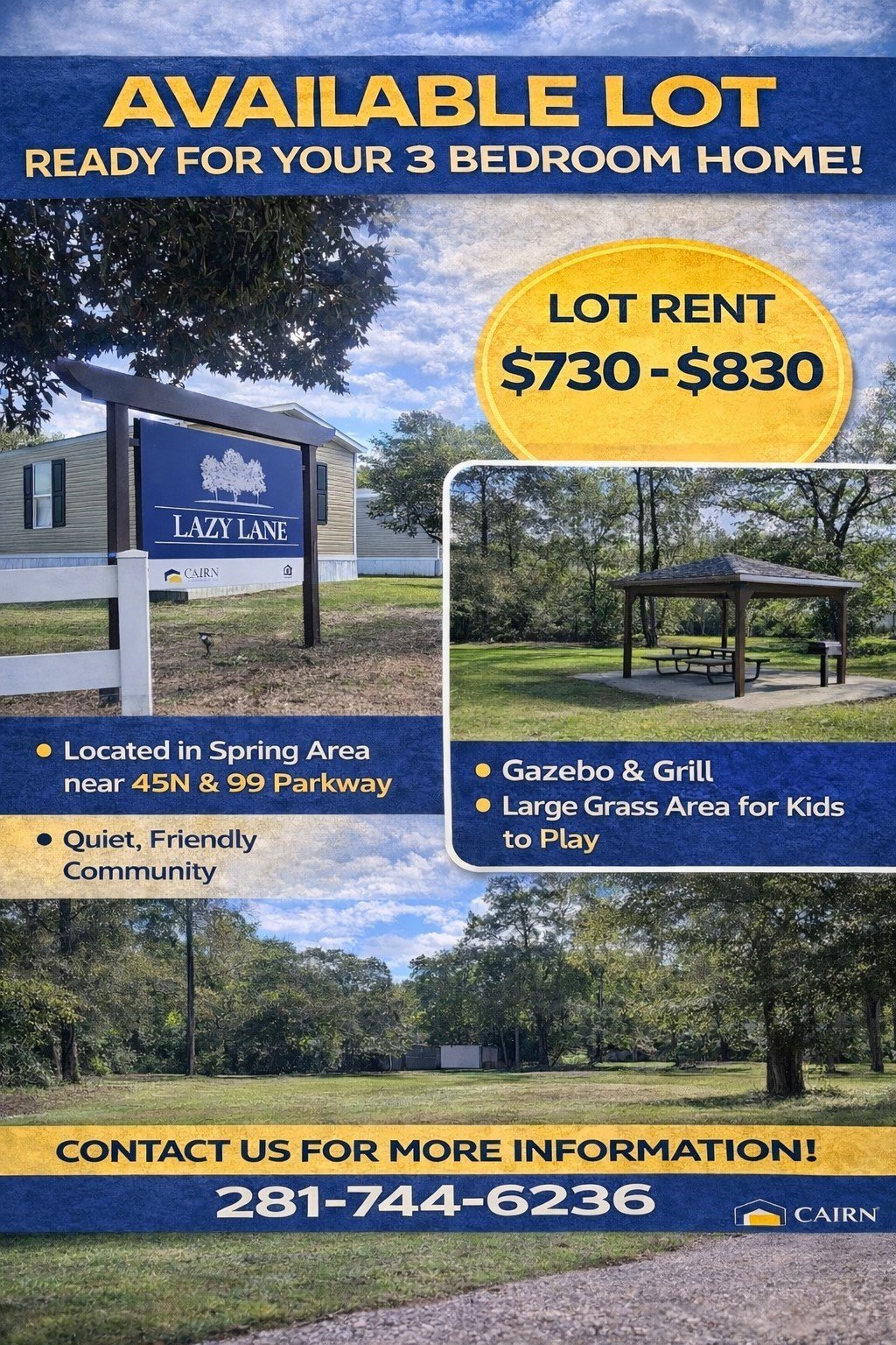 Spring Other: 29810 Lazy Lane