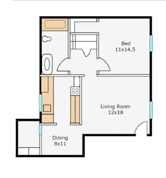 Bedford Apartment: 531 Bedford Rd