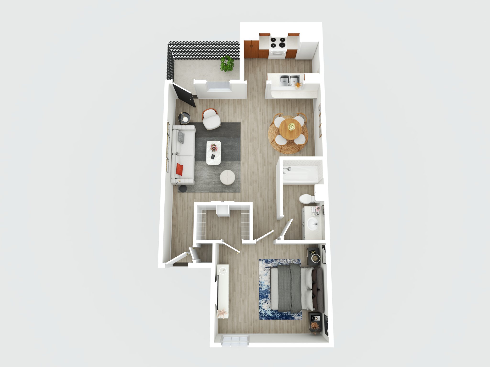 Jasper Apartment: 801 W Gibson St
