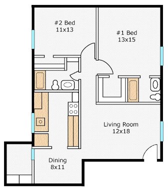 Bedford Apartment: 531 Bedford Road