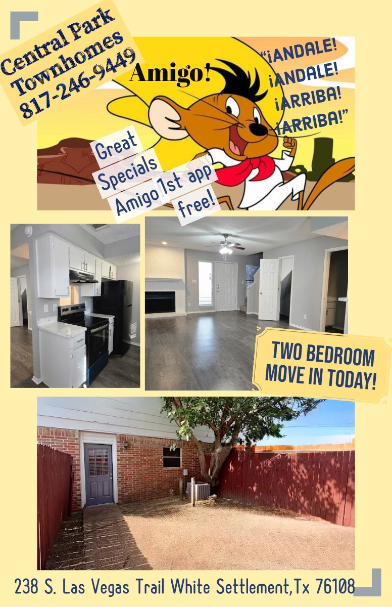 White Settlement Townhome: 140 S.Las Vegas Trail