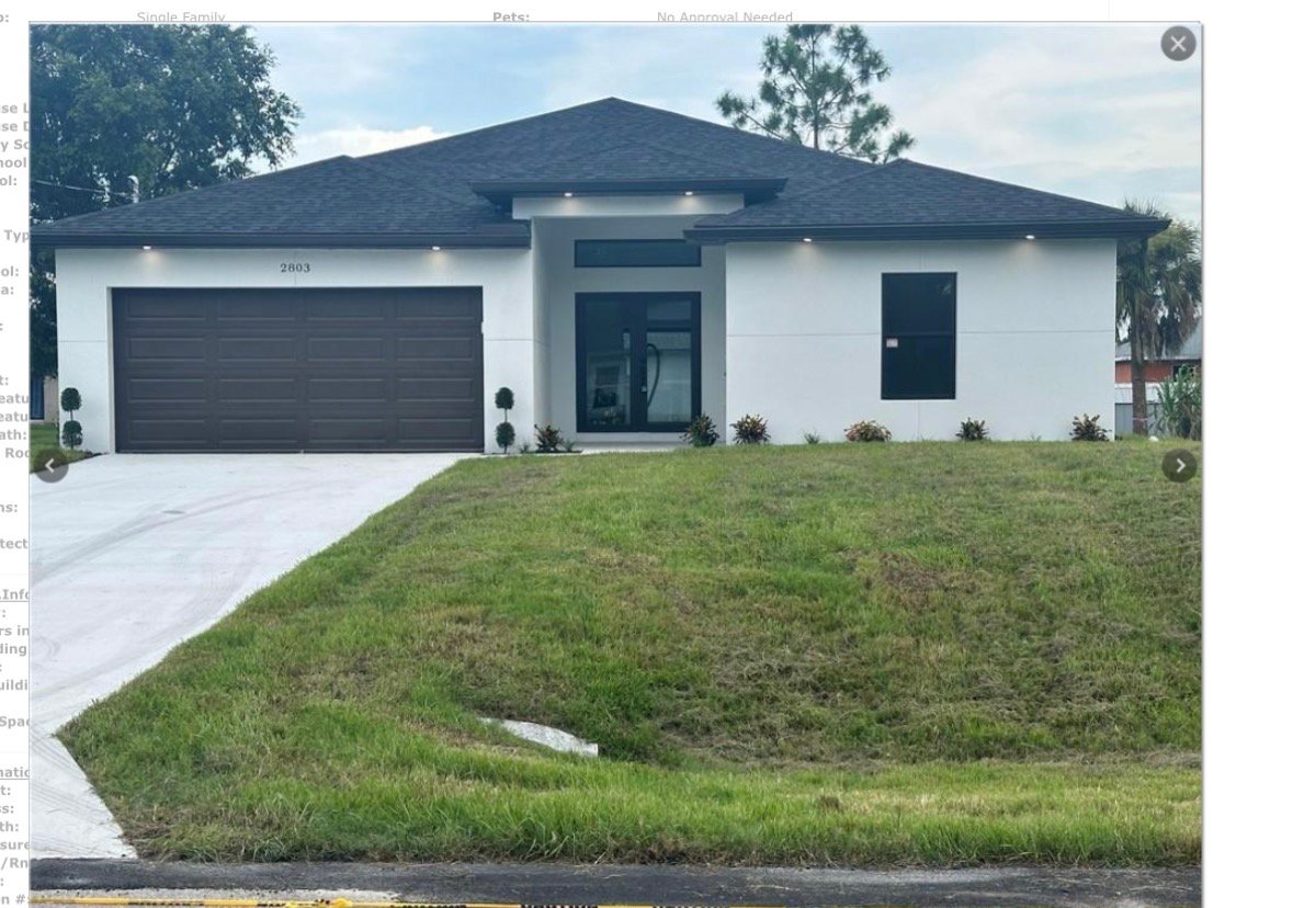 Lehigh Acres House: 2803 49th St W