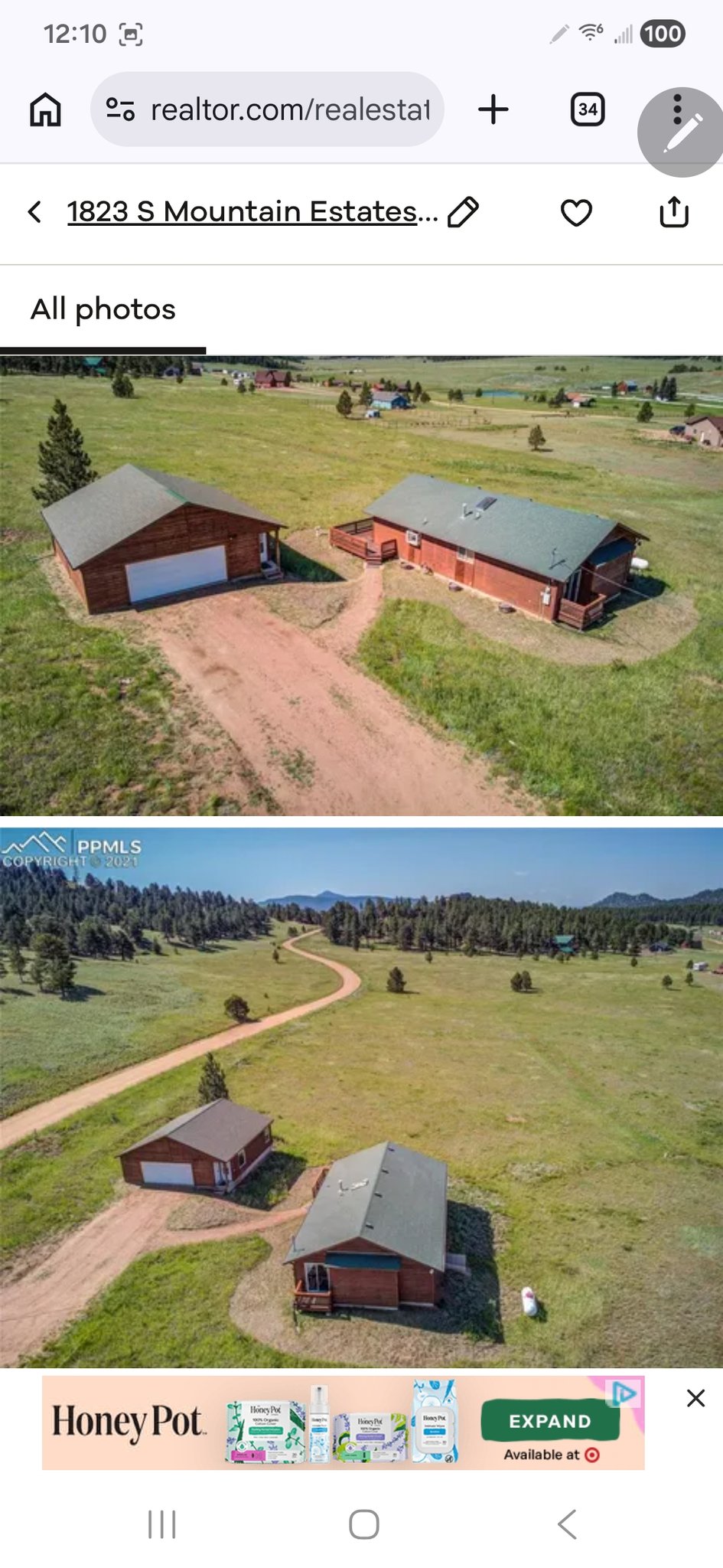 Florissant House: 1823 S Mountain Estates Rd