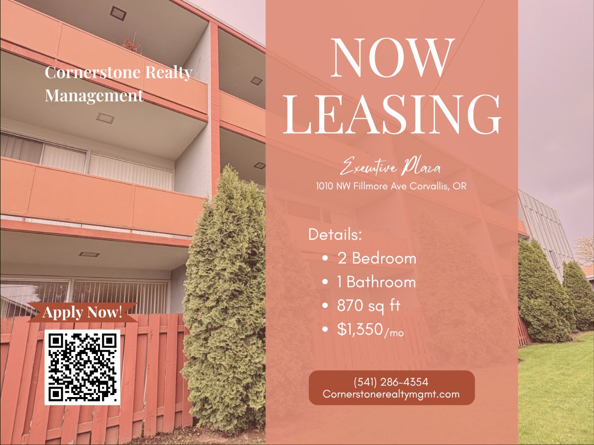 Corvallis Apartment: 1010-1062 NW Fillmore Ave