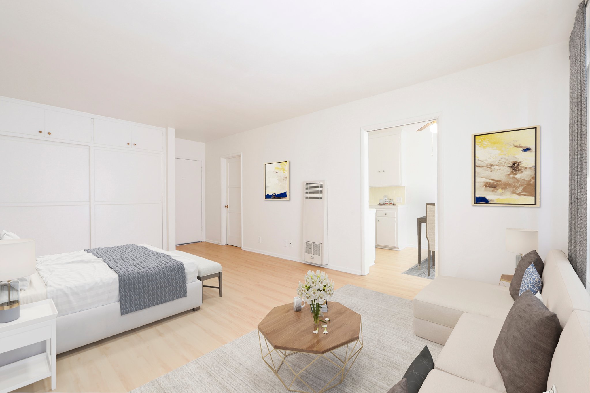 Los Angeles Apartment: 729 Gayley Ave