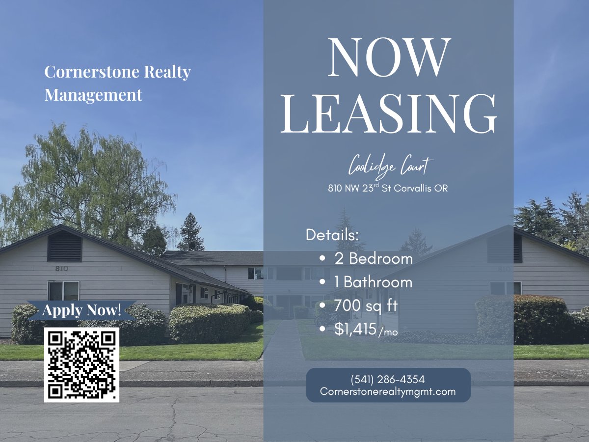 Corvallis Apartment: 810 NW 23rd St