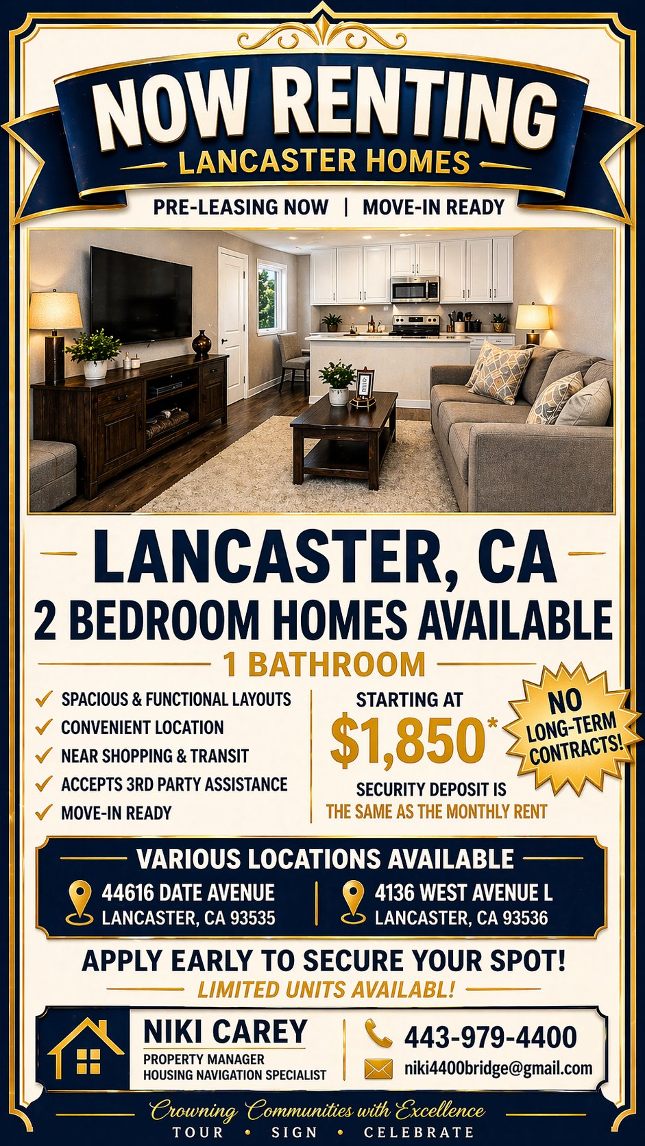 Lancaster House: 1002 W Holguin St