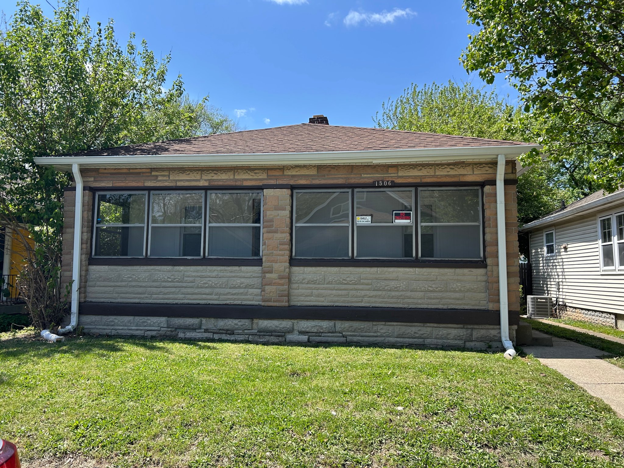 Indianapolis House: 1506 N Grant Ave