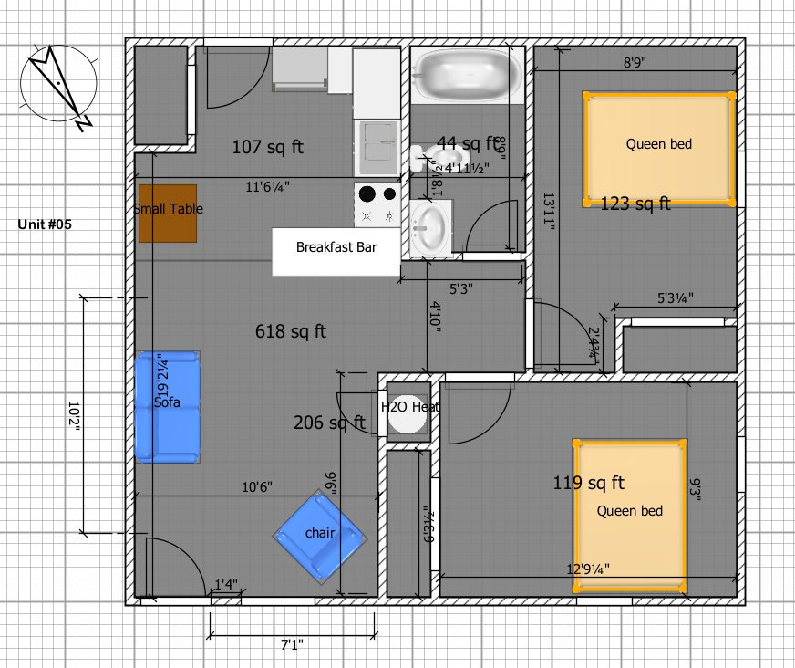 Douglas Apartment: 3 COOK ST