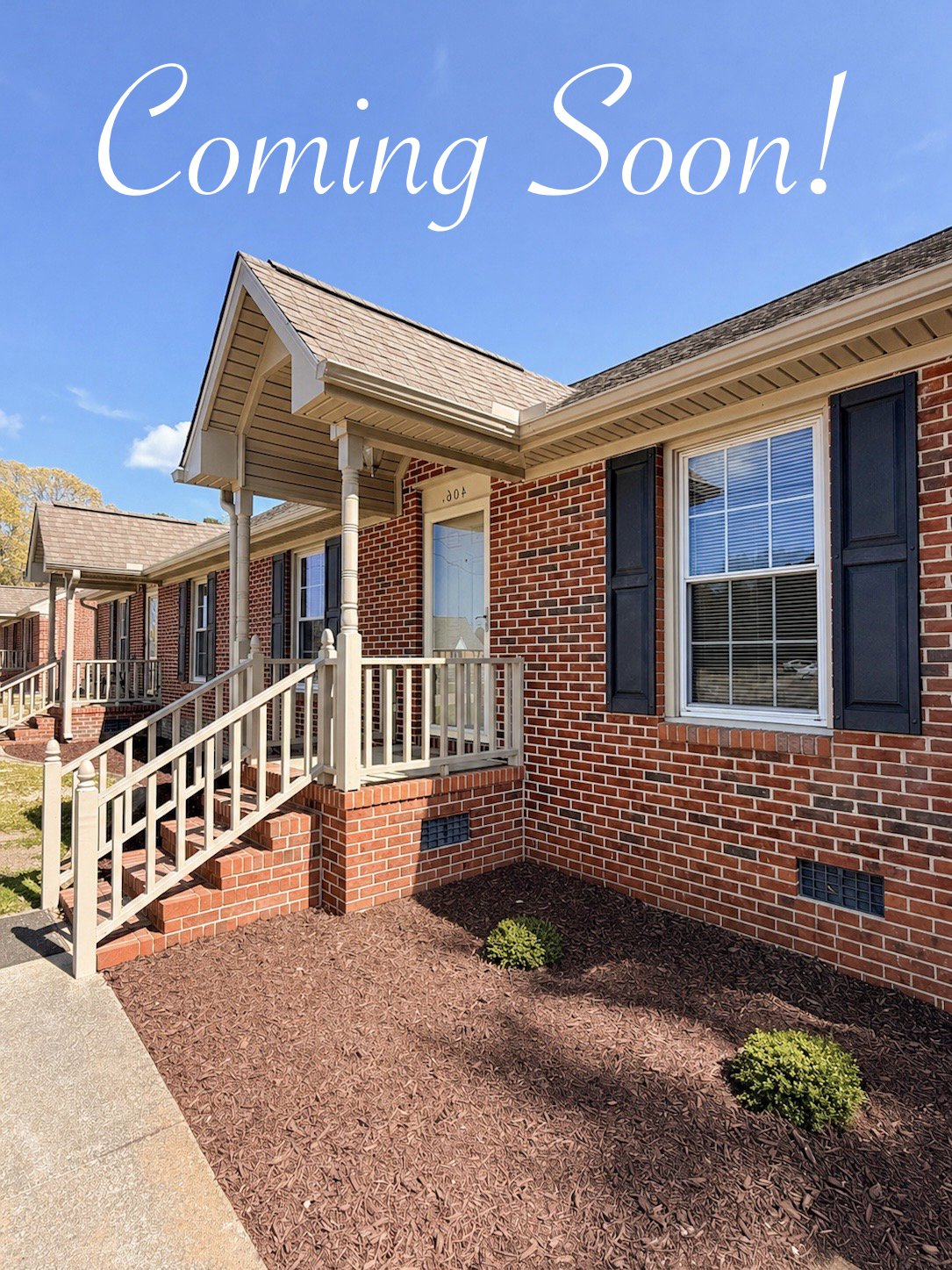 Goldsboro Townhome: 406 D Hooks River Rd.