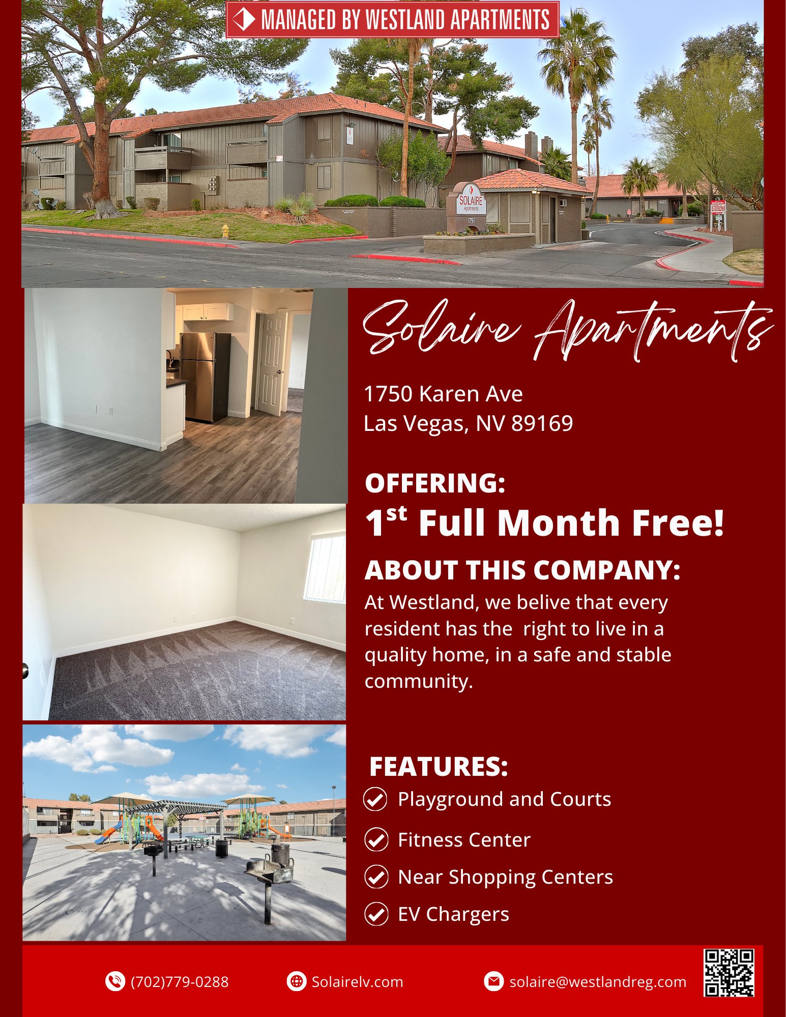 Las Vegas Apartment: 1750 Karen Ave