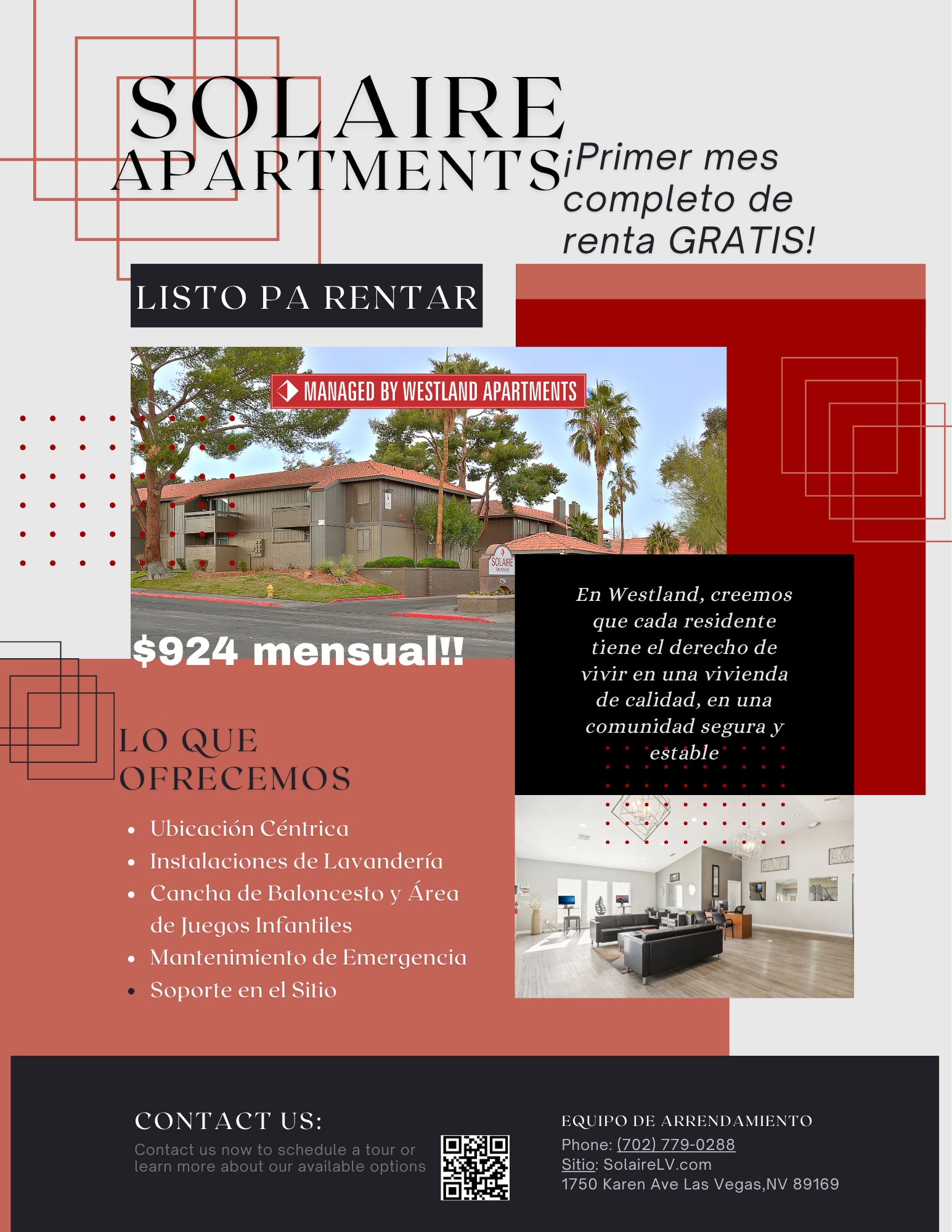 Las Vegas Apartment: 1750 Karen Ave