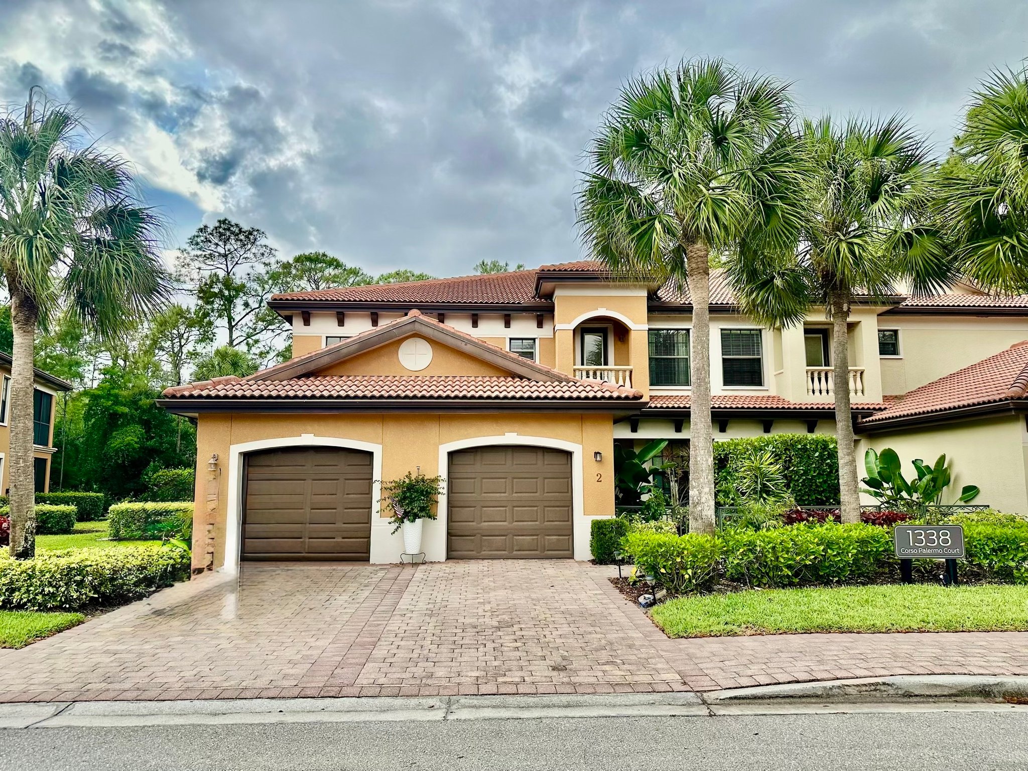 Naples Townhome: 1338 CORSO PALERMO CT