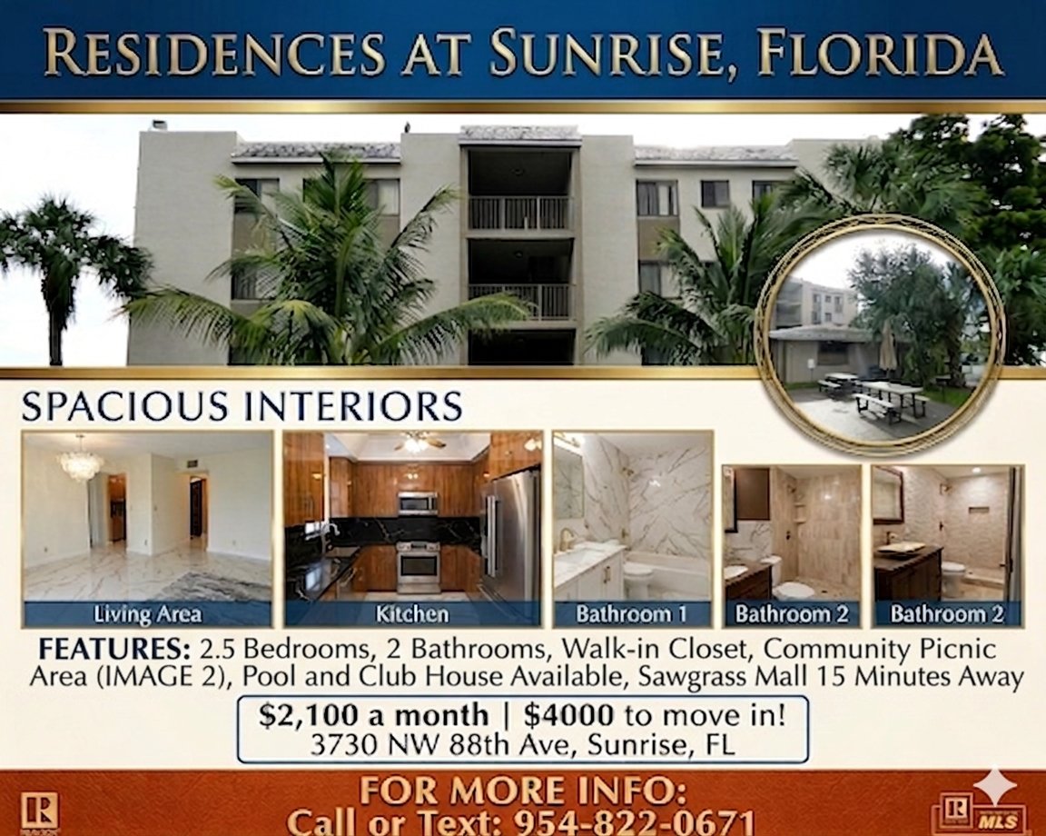 Sunrise Condo: 3730 NW 88th Ave