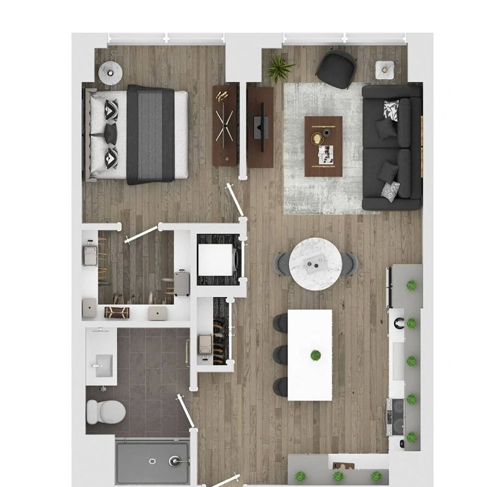 Chicago Condo: 1100 W Van Buren