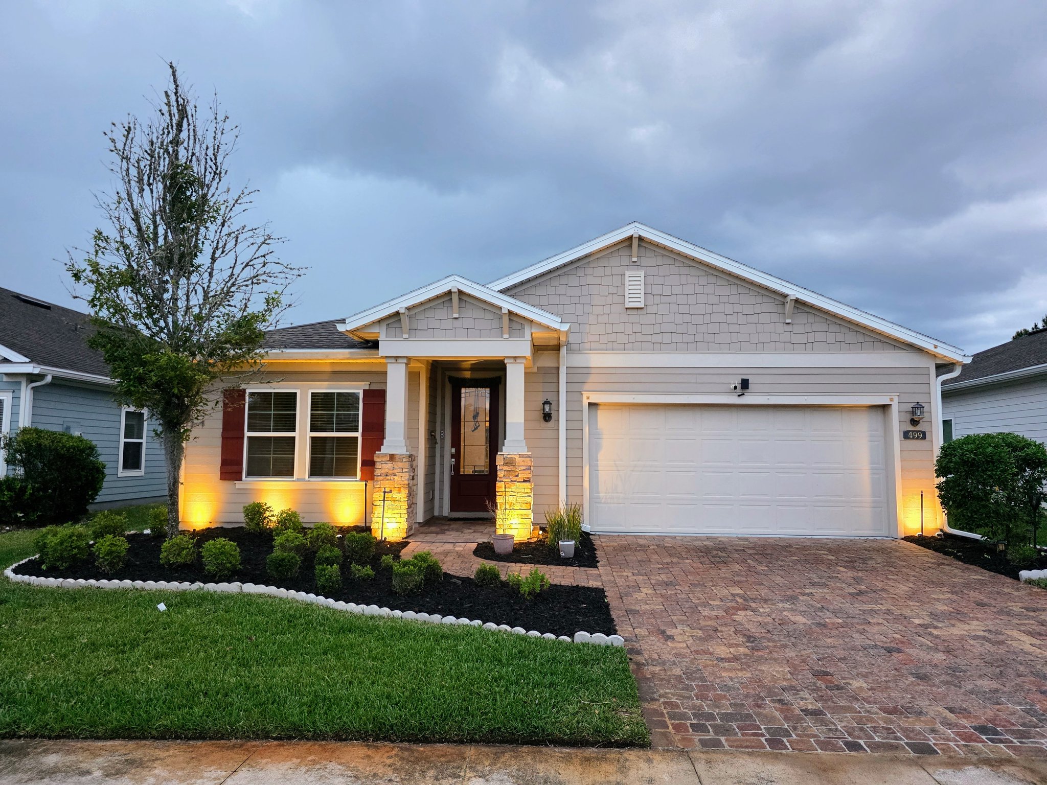 St Augustine House: 499 Broomsedge Cir