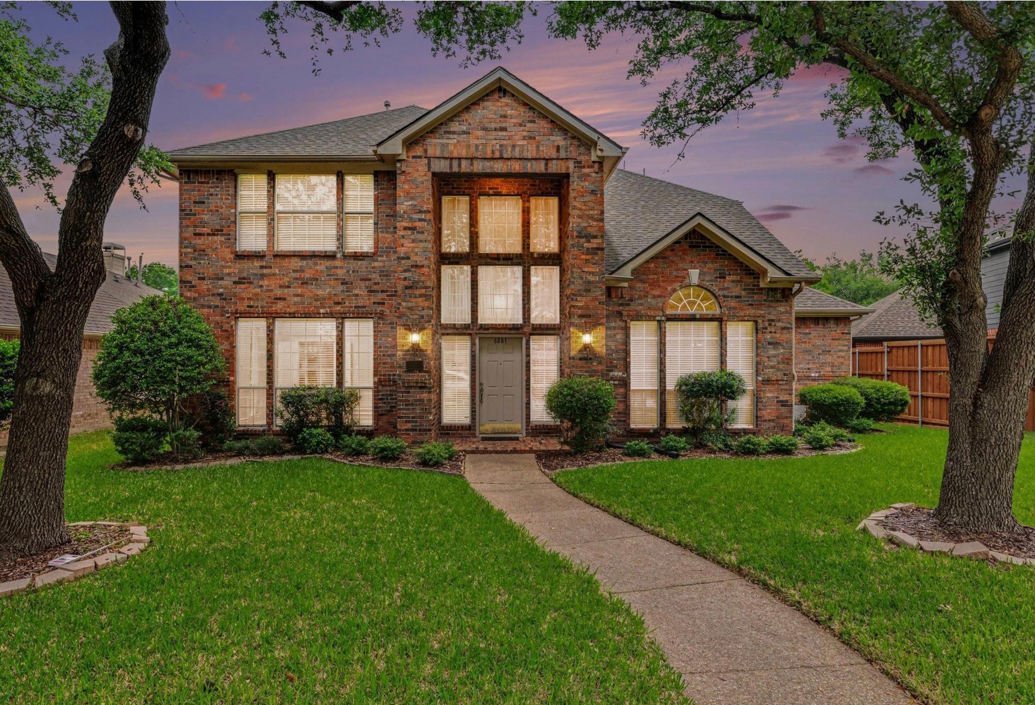 Plano House: 6881 Baird Drive