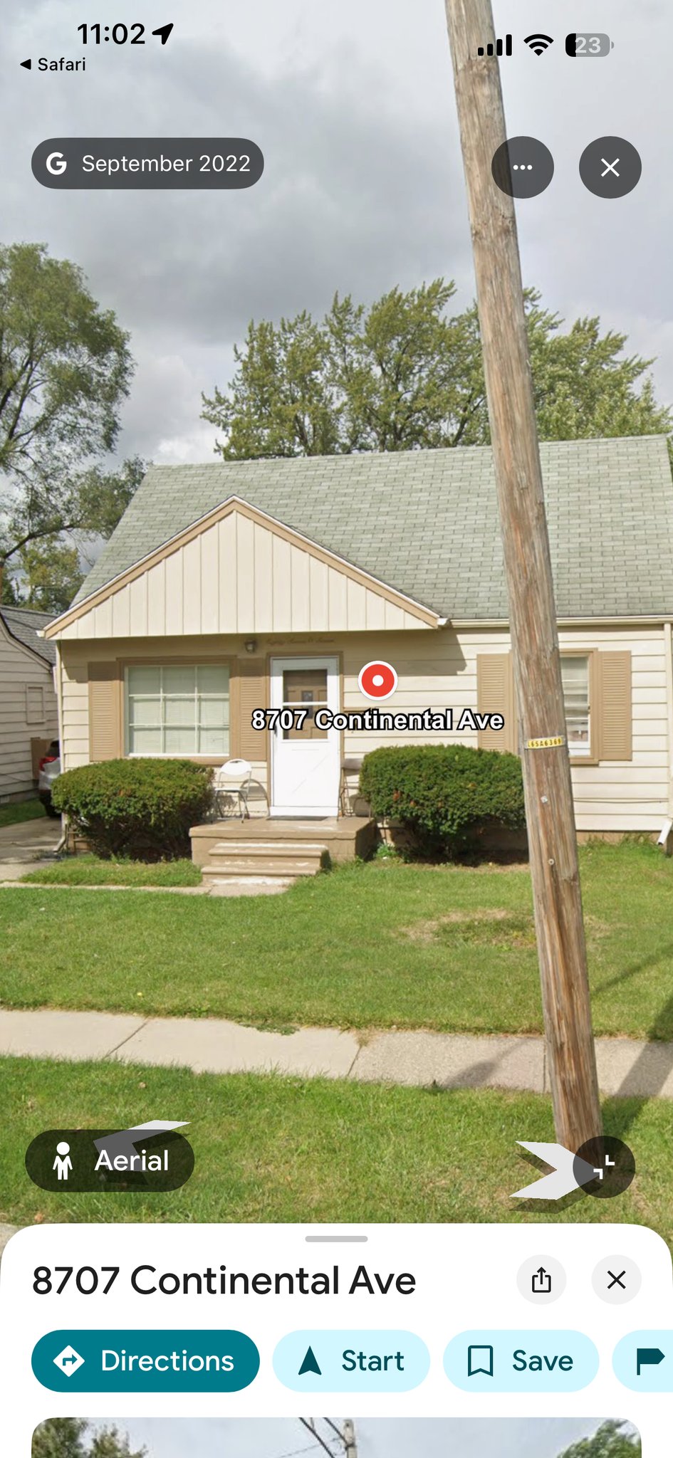 Warren House: 8707 Continental Ave